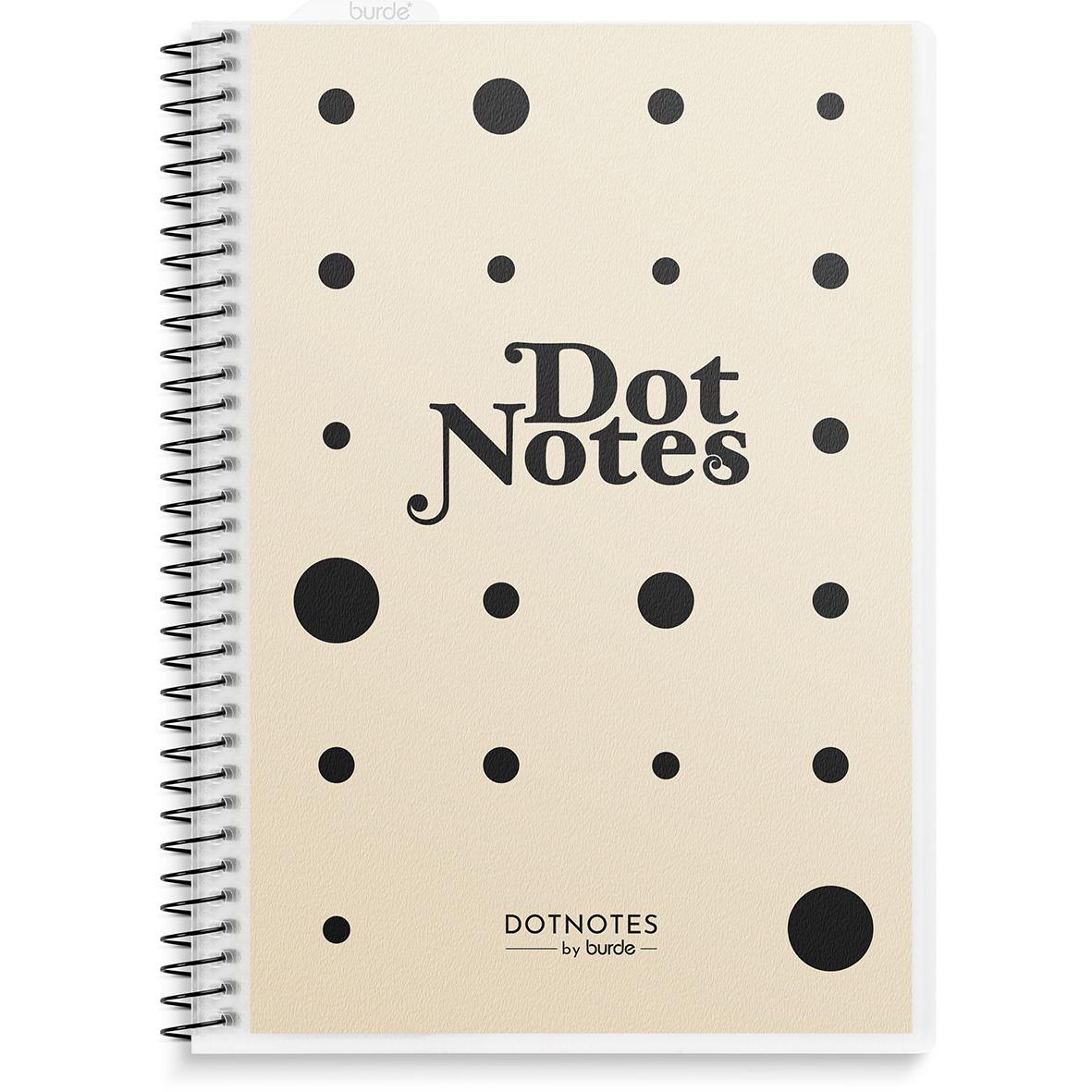 Anteckningsbok Burde DotNotes Spiral A5