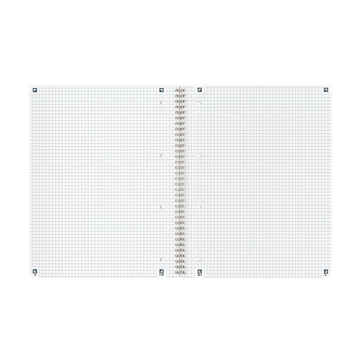 Kollegieblock Oxford Origins Rutat 70 Blad Svart A4+ 90g