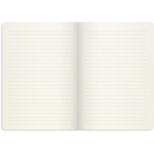 Anteckningsbok Burde DeLuxe Twigs Linjerad Rosa A5