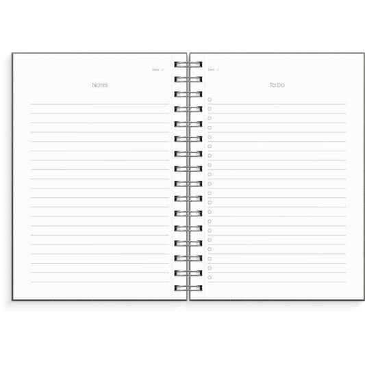 Anteckningsbok Burde Notes Linjerad Grön A5