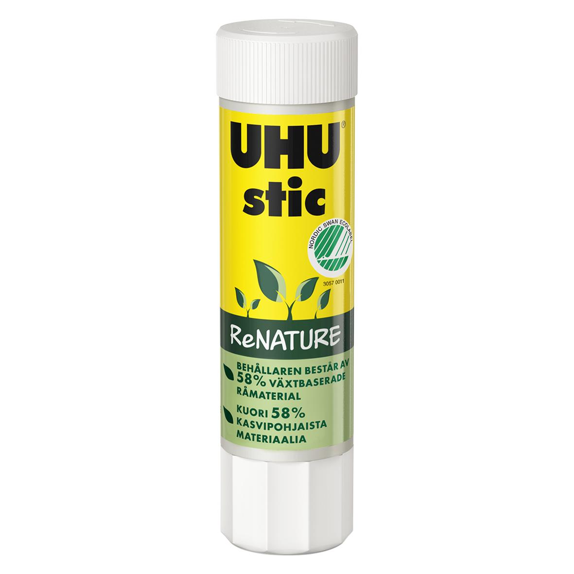 Limstift Uhu ReNature Svanenmärkt 8,2g