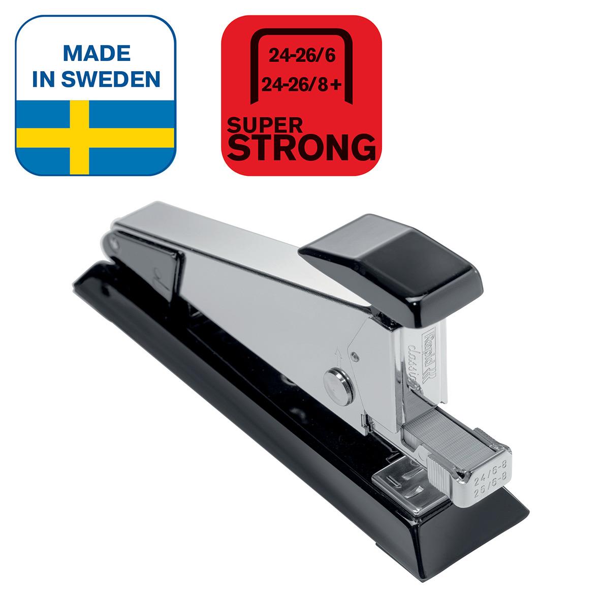 Häftapparat Rapid K2 Helstapel 50 Ark Svart