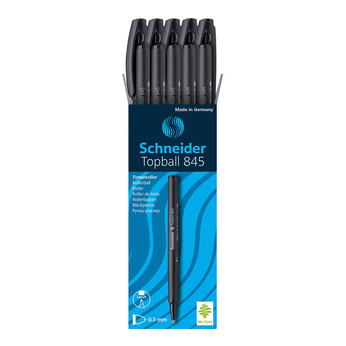Rollerpenna Schneider Topball 845 Svart