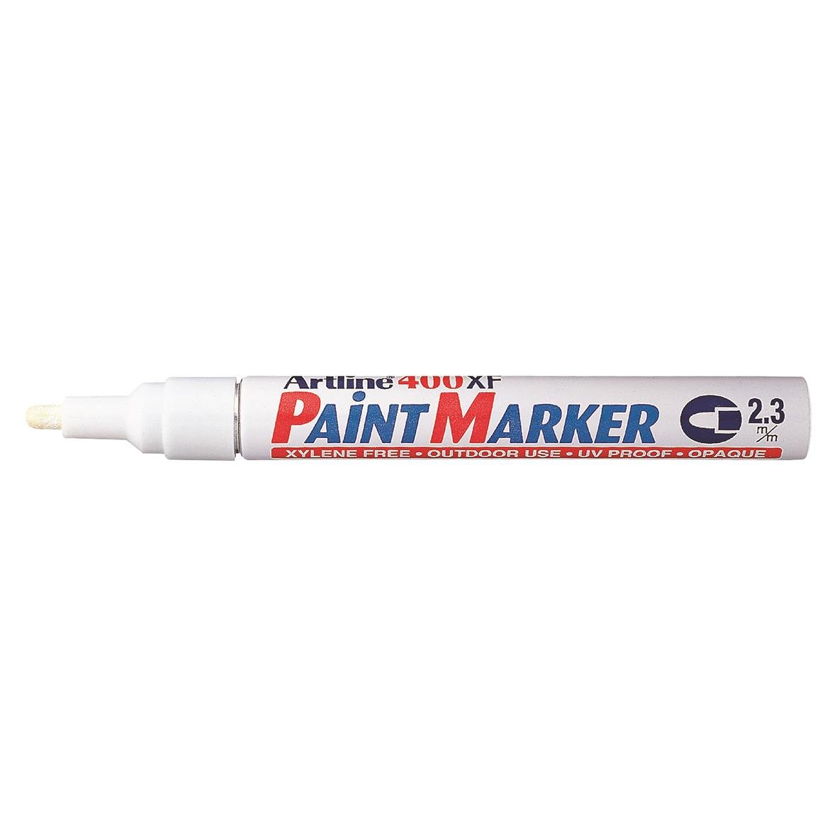 Märkpenna Artline 400XF Paint Marker Vit 2,3mm