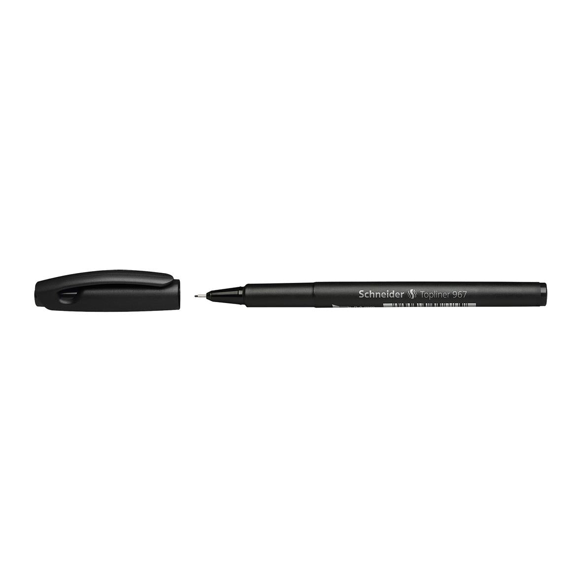 Fiberpenna Schneider Topliner 967 Svart 0,4mm