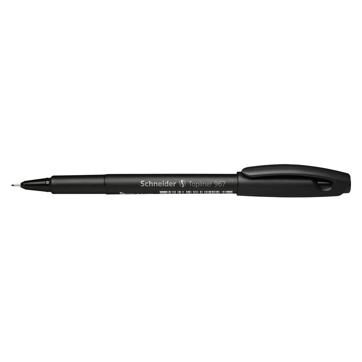 Fiberpenna Schneider Topliner 967 Svart 0,4mm