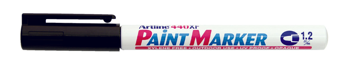 Märkpenna Artline 440XF Paint Marker Svart 1,2mm
