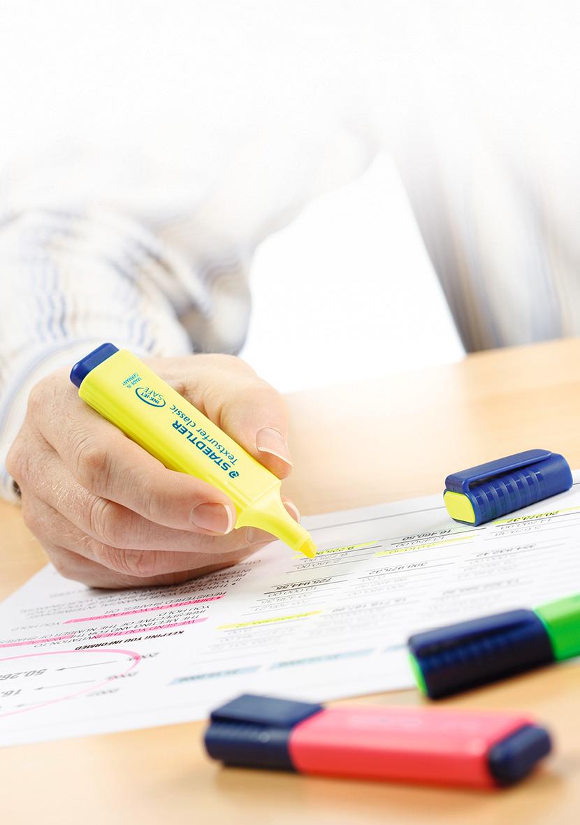 Överstrykningspenna Staedtler Textsurfer 364 Gul