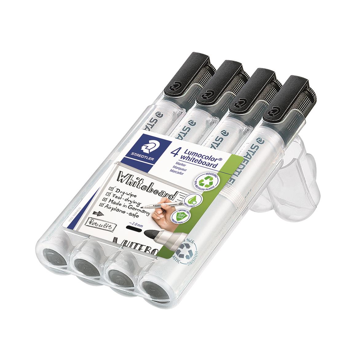 Whiteboardpenna Staedtler Lumocolor Rund Svart 2mm