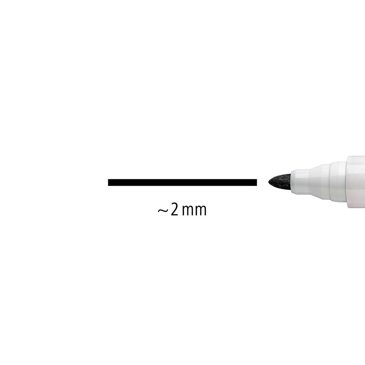 Whiteboardpenna Staedtler Lumocolor Rund Svart 2mm
