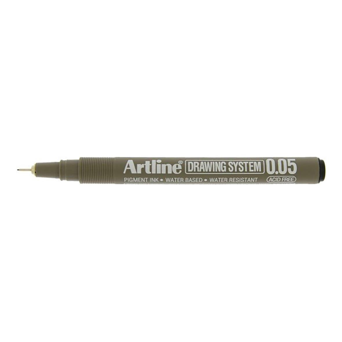 Fiberpenna Artline Drawing Svart 0,05mm