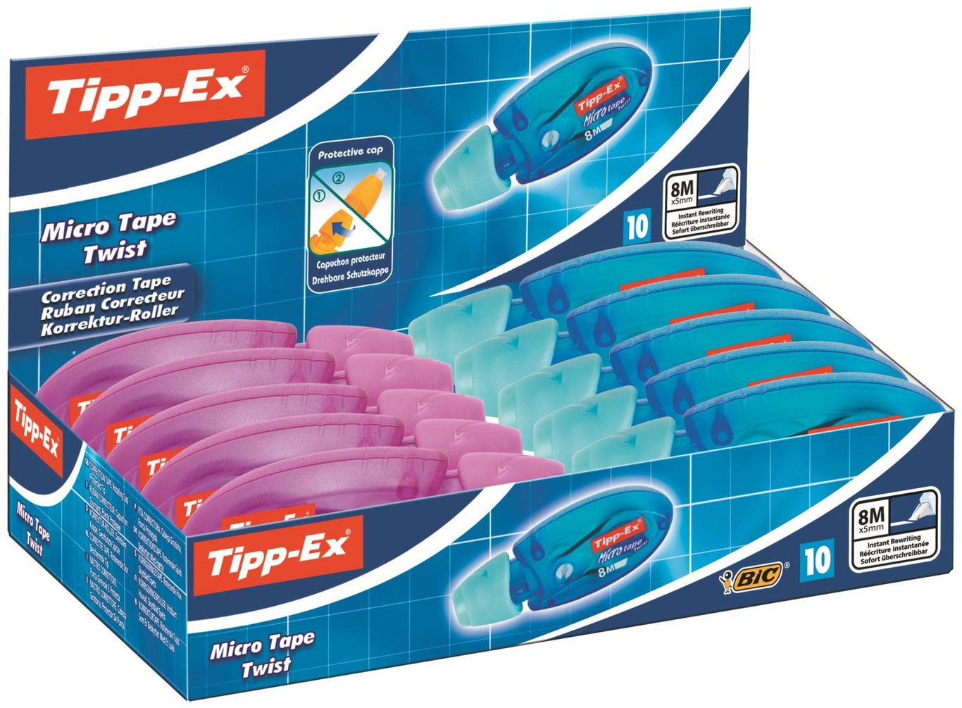 Korrigeringsroller Tipp-Ex Micro Twist 5mm x 8m