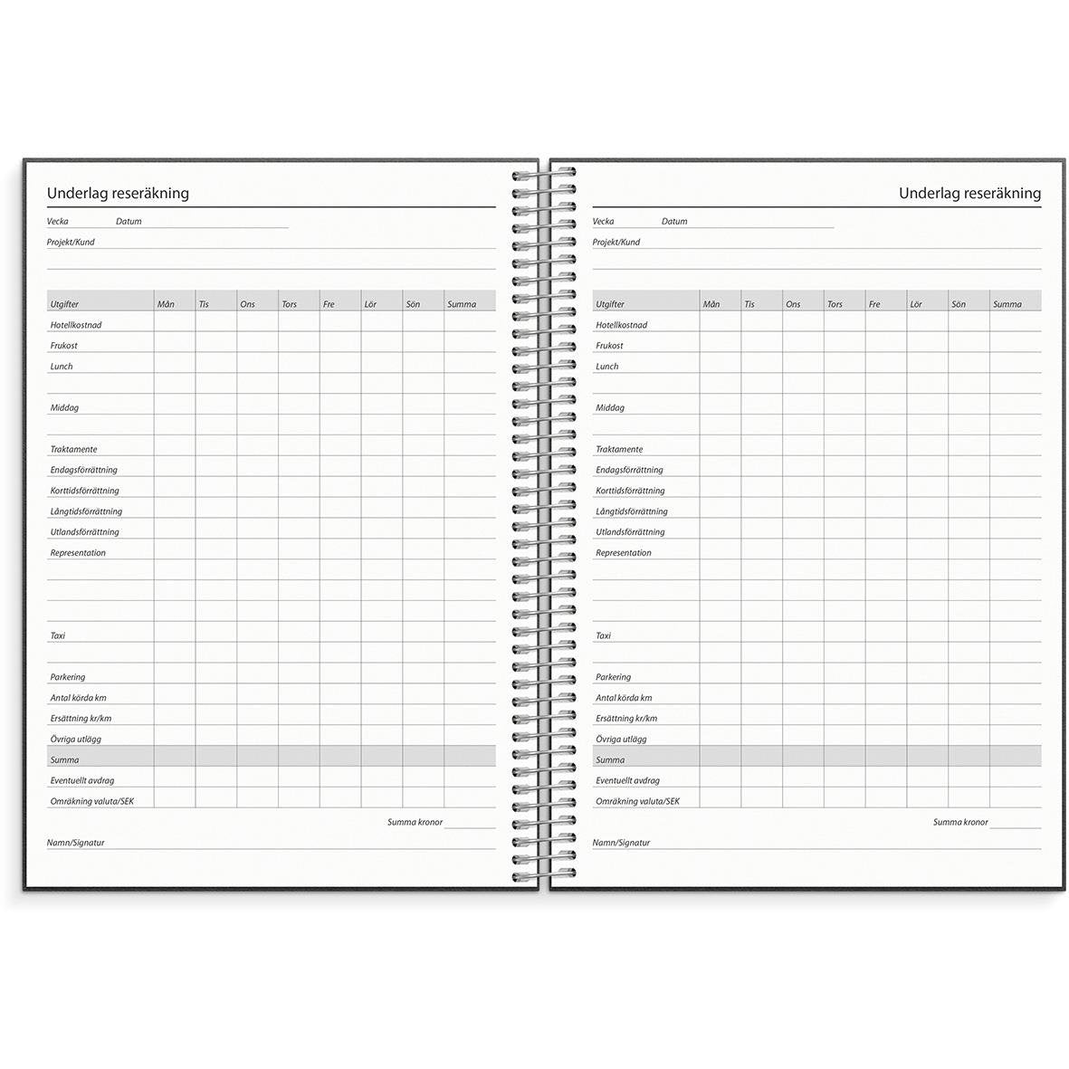 Almanacka Burde 1054 Business VIP Refill 2026