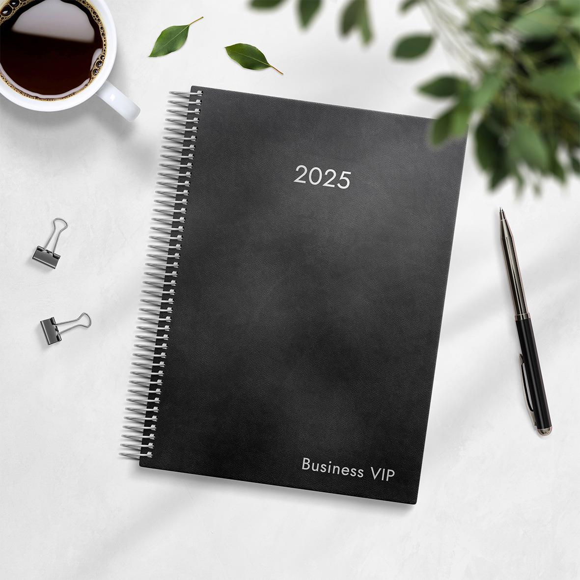 Almanacka Burde 1053 Business VIP Konstläder 2026