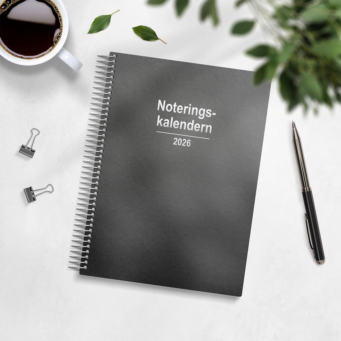 Almanacka Burde 1231 Noteringskalendern Refill Kartong 2026