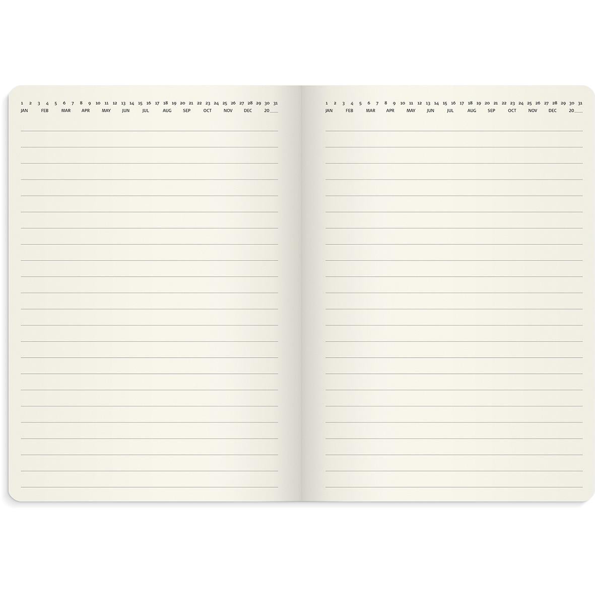 Almanacka Burde 5962 Stor Veckokalender Forma Deluxe 2026 A5