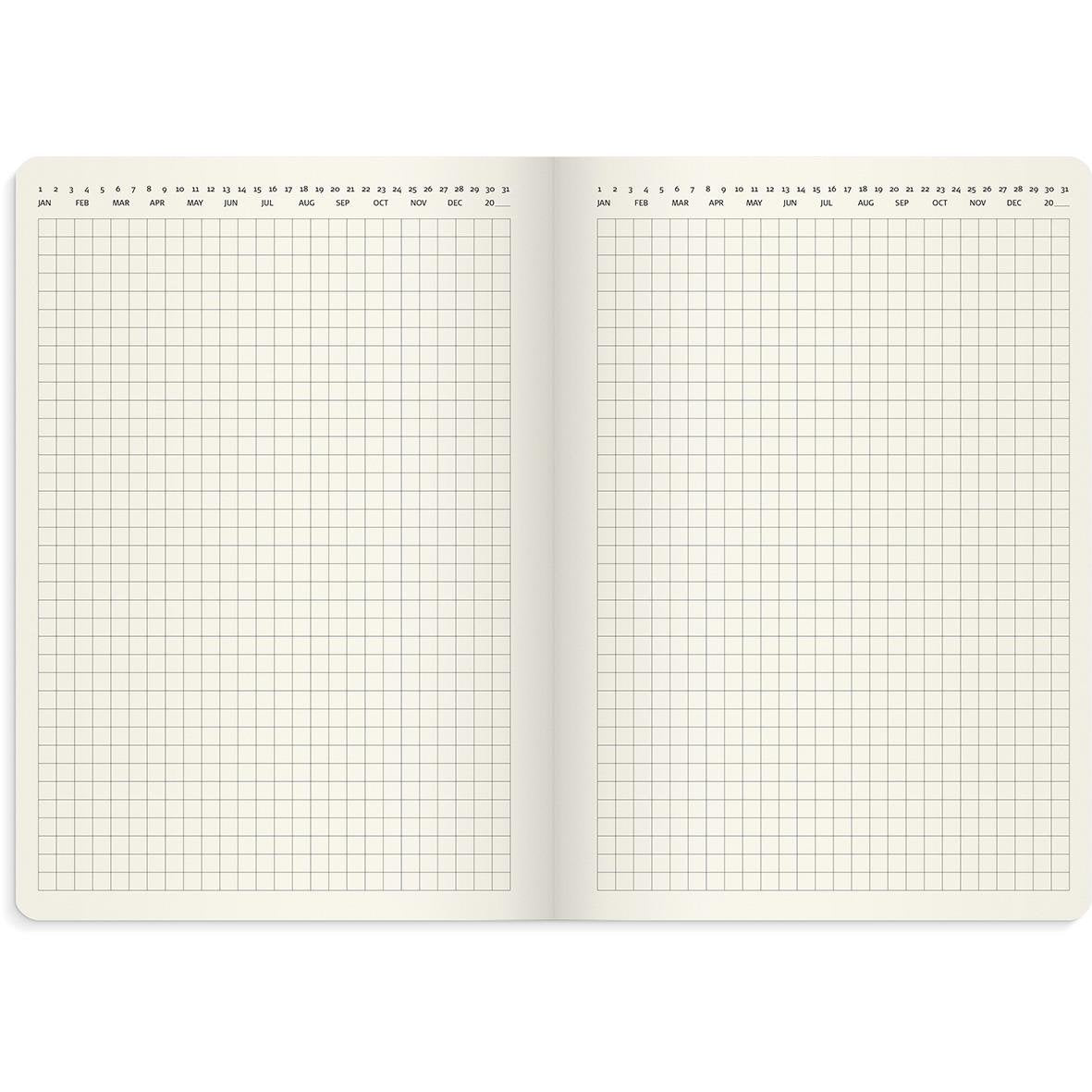 Almanacka Burde 5962 Stor Veckokalender Forma Deluxe 2026 A5