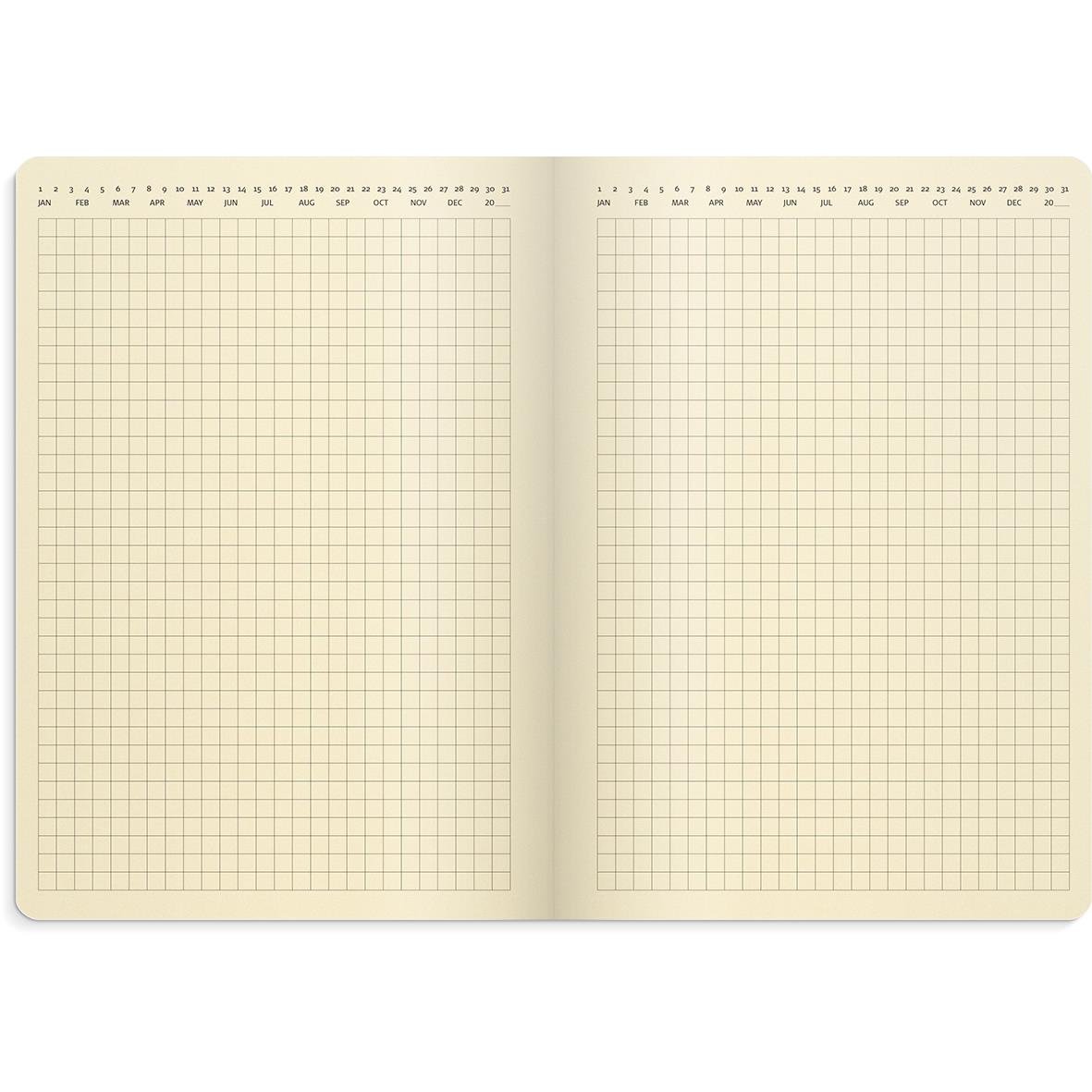 Almanacka Burde 5962 Stor Veckokalender Forma Deluxe 2026 A5