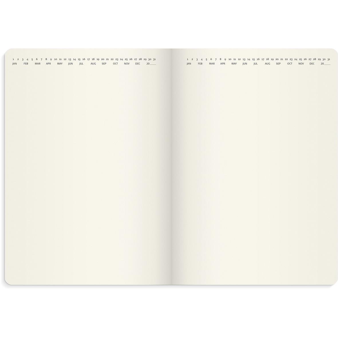 Almanacka Burde 5963 Liten Veckokalend Forma Deluxe 2026 A6