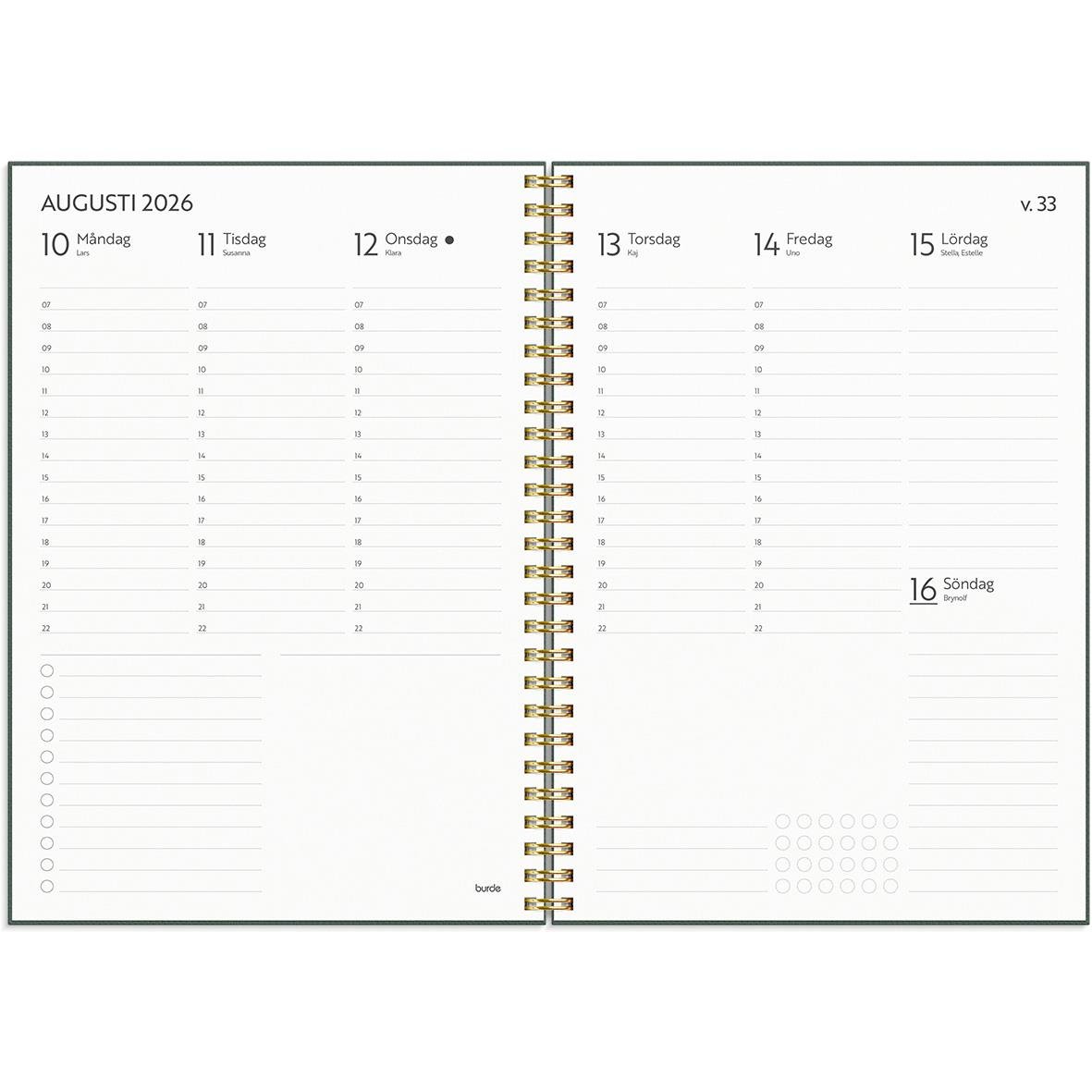 Almanacka Burde 1279 Life Planner Do more 2026 A5