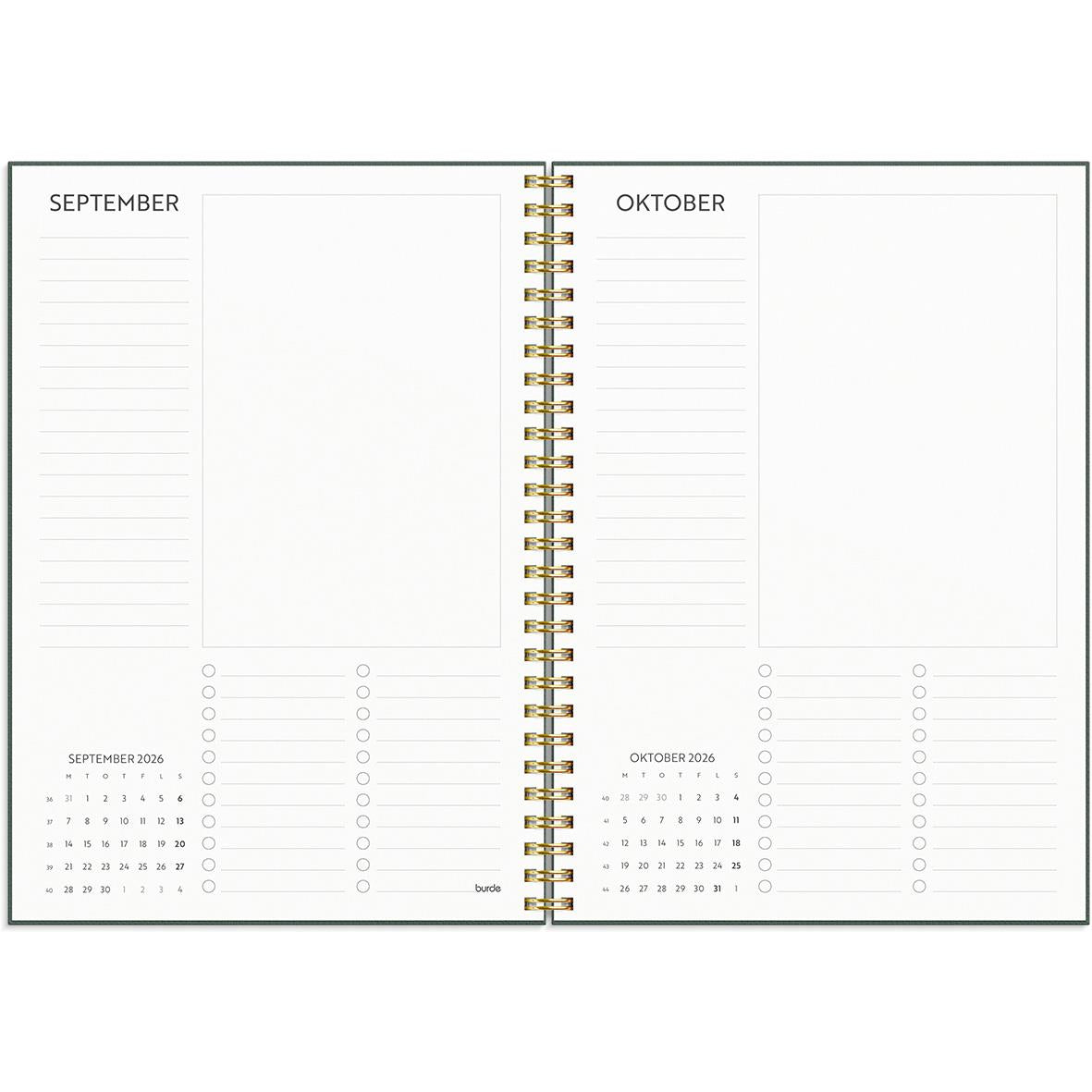 Almanacka Burde 1279 Life Planner Do more 2026 A5