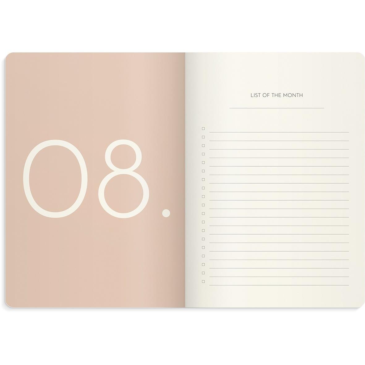 Almanacka Burde 1052 Week Planner DeLuxe