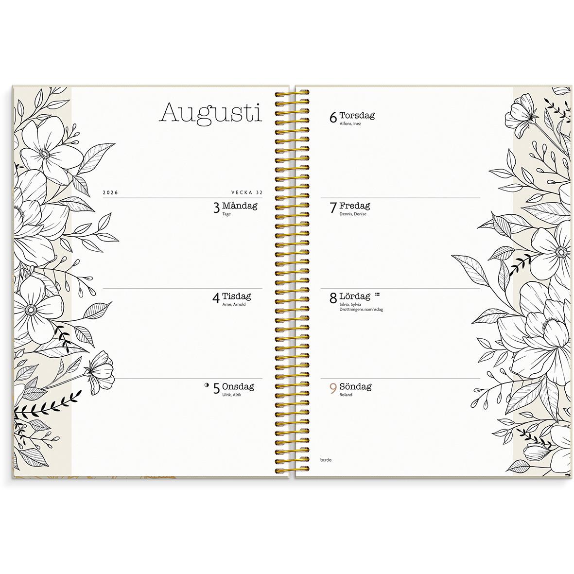 Almanacka Burde 1246 Life 48anner Bloom 2026