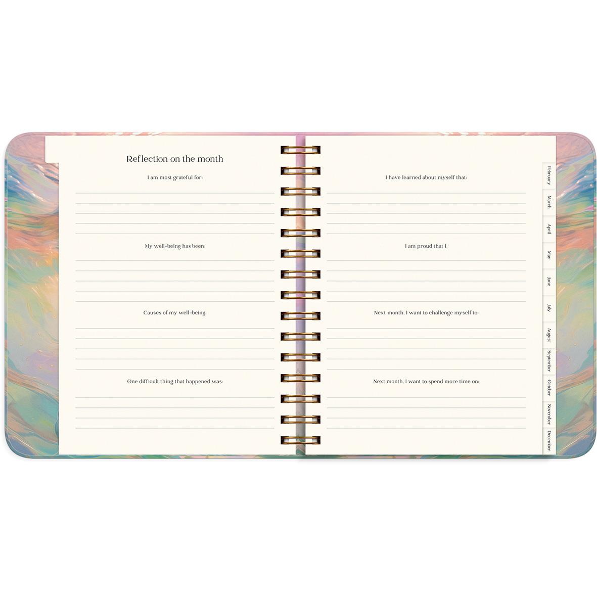 Väggkalender Burde 1212 Dream & Do Swirl 2026