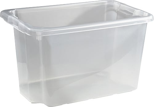 Förvaringslåda Stabil 55L Transparent 600x400x350mm