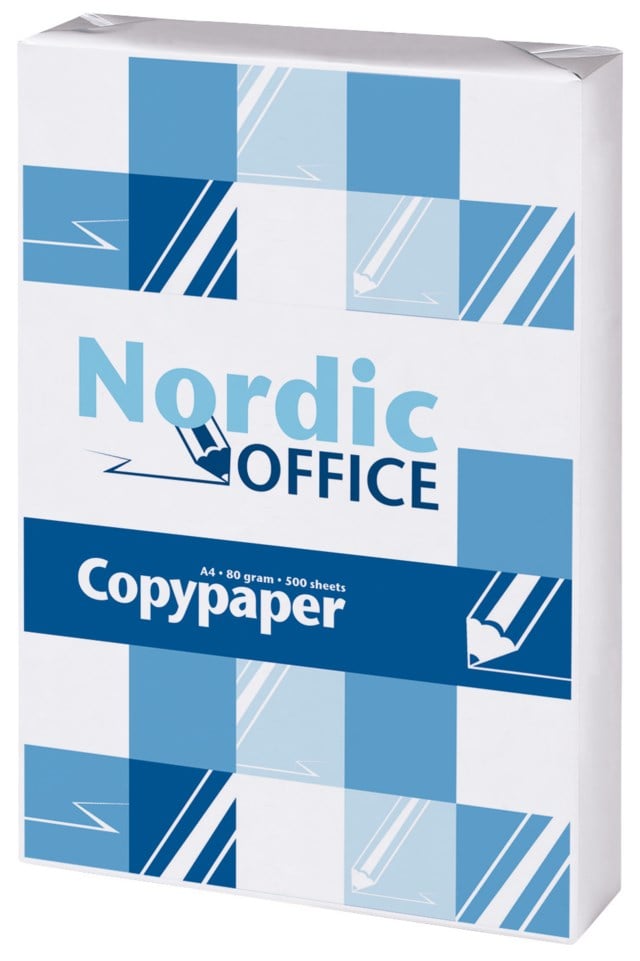 Kopieringspapper Nordic Office A4 OH 80g 500ark/fp