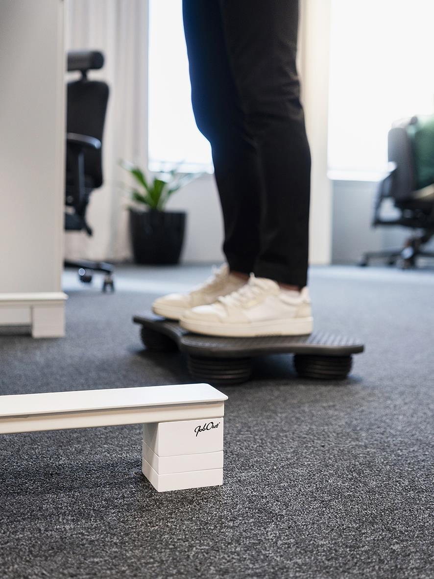 Skrivbordshöjare JobOut Svart