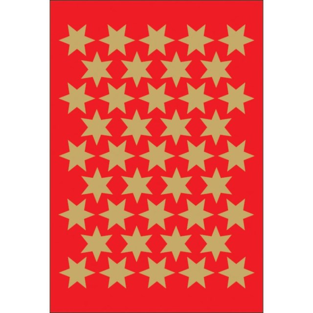 Etikett Herma Stickers Stjärna Guld 14mm 123st/fp