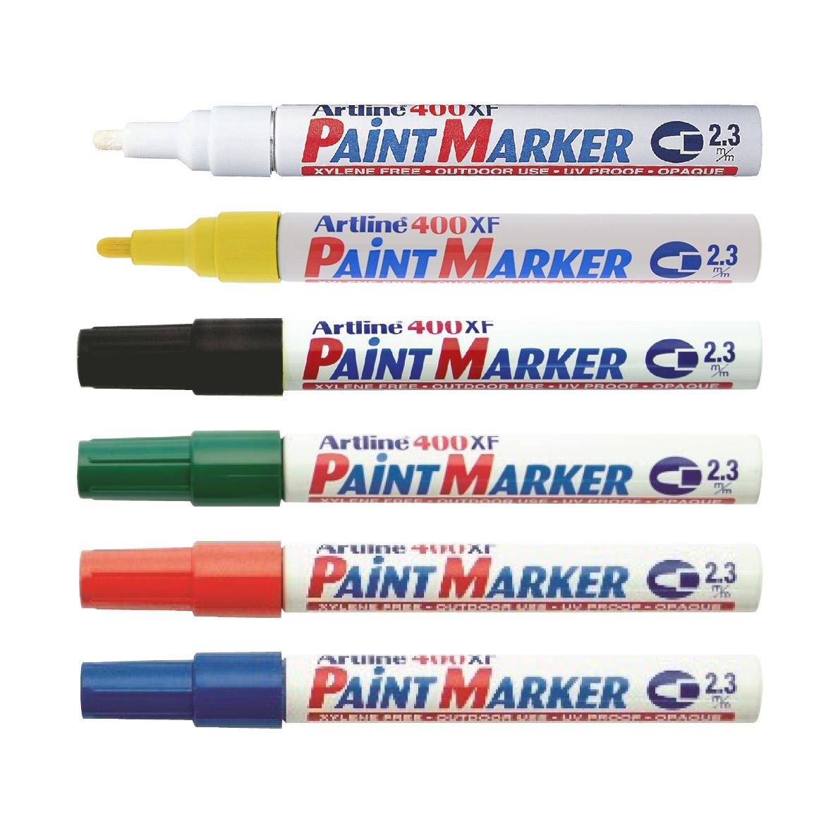 Märkpenna Artline 400XF Paint Marker Vit 2,3mm