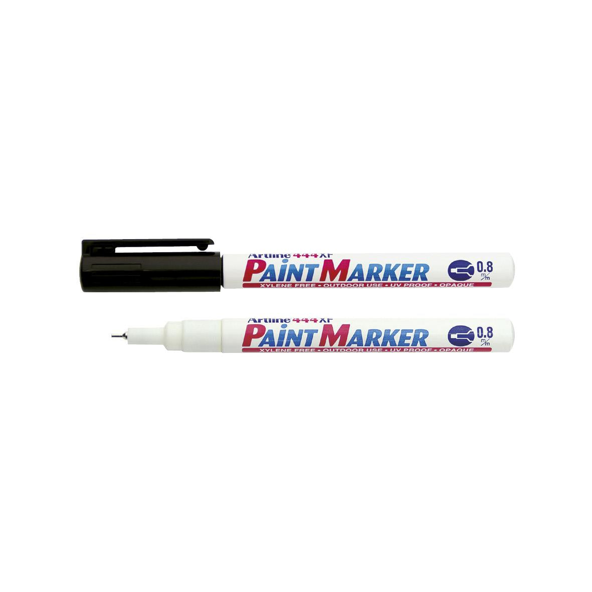 Märkpenna Artline 444XF Paint Marker Vit 0,8mm