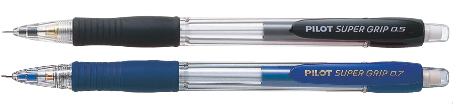 Stiftpenna Pilot Super Grip svart 0,5