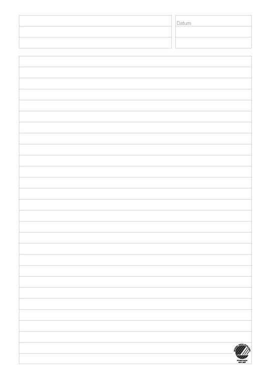 Konferensblock Linjerat 10 Blad A4