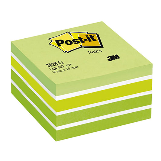 Notiskub Post-it Fresh Green 76x76mm 450 Blad