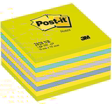 Notiskub Post-it Intense Green 76x76mm 450 Blad