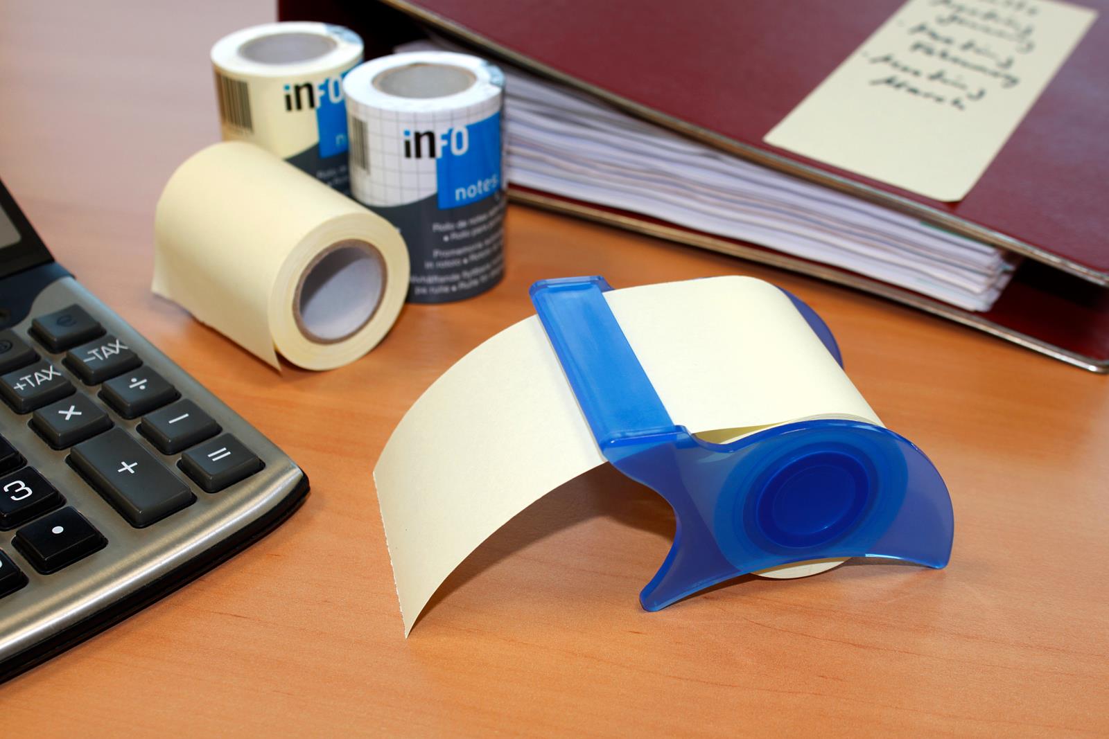 Notisar Info Notes Memorulle Gul 60mm x 10m