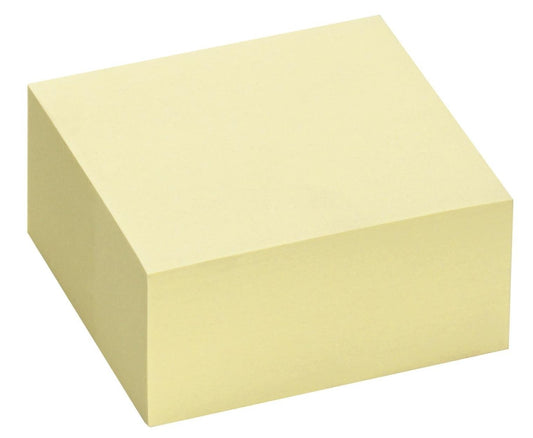 Notiskub Stick´n Gul 76x76mm 400 Blad