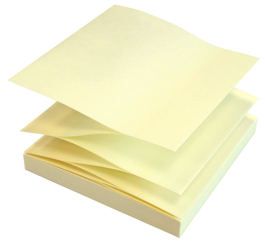 Notisar Stick´n Z-Notes Gul 76x76mm 100 Blad