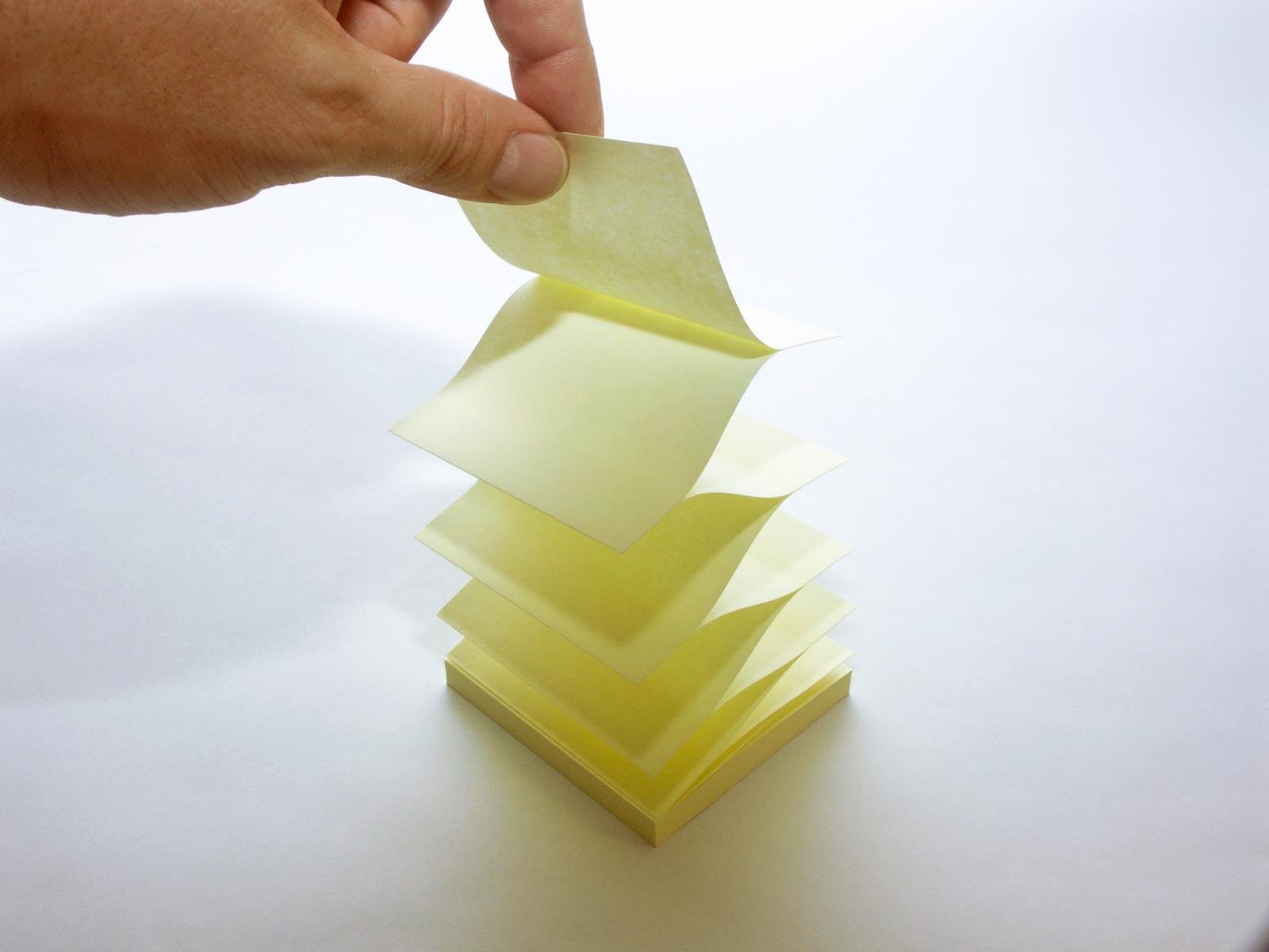 Notisar Stick´n Z-Notes Gul 76x76mm 100 Blad