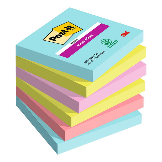 Notisar Post-it Super Sticky Cosmic 76x76mm 90 Blad