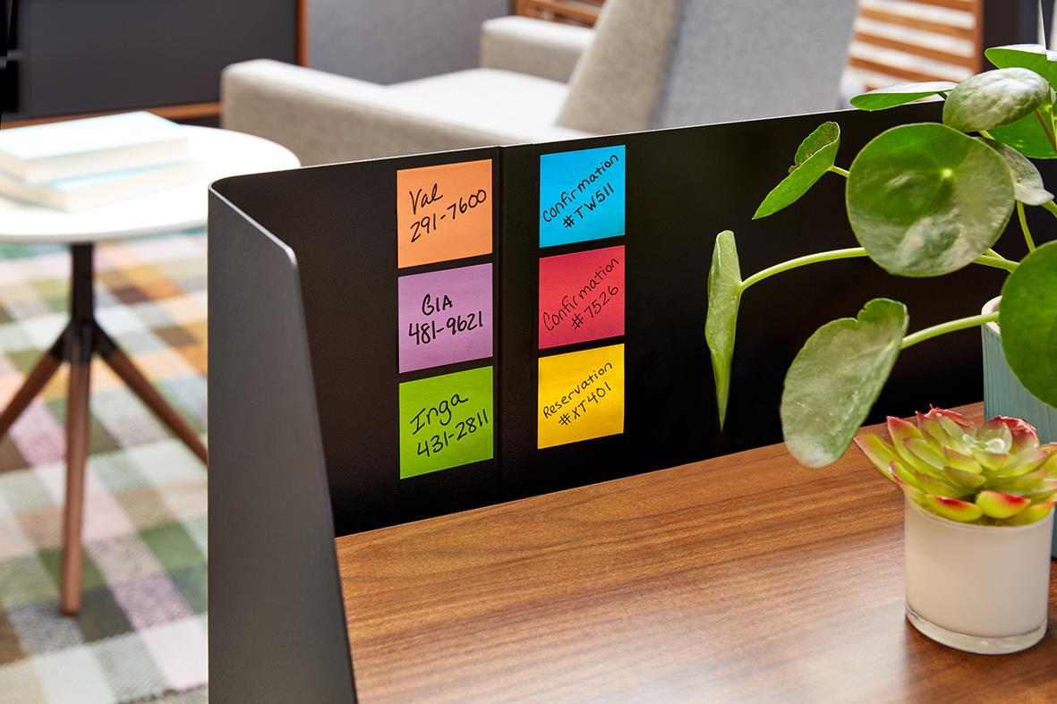 Notisar Post-it Super Sticky Ultragul 76x76mm 90 Blad