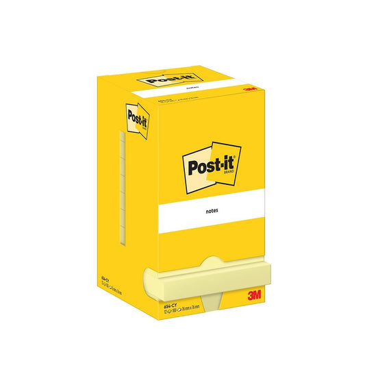 Notisar Post-it Gul 76x76mm 100 Blad