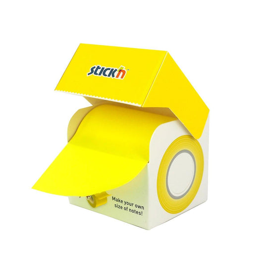 Notisar Stick´n Memorulle Extra Sticky Gul Neon 50mm x 10m