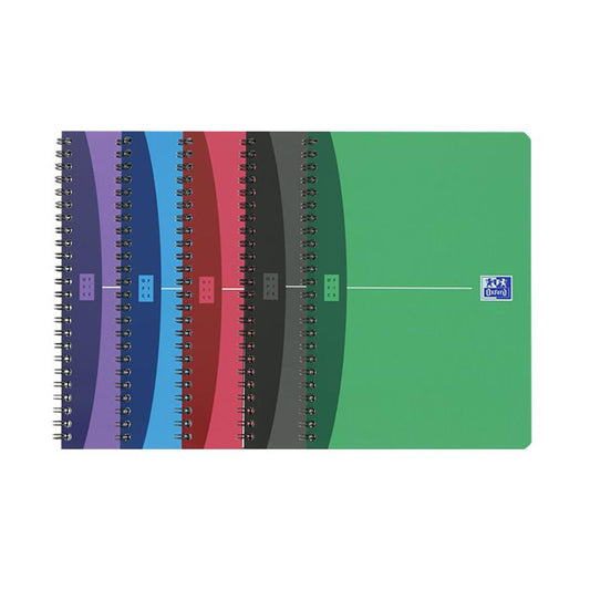 Kollegieblock Oxford Urban Mix Linjerat 50 Blad A5 90g