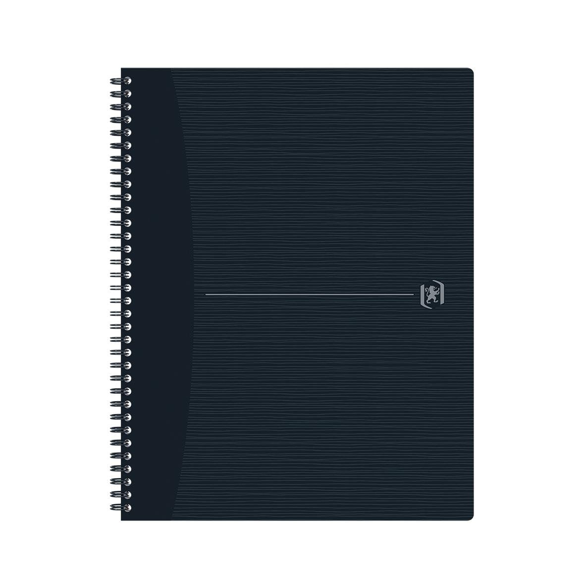 Kollegieblock Oxford Origins Linjerat 70 Blad Svart A4+ 90g