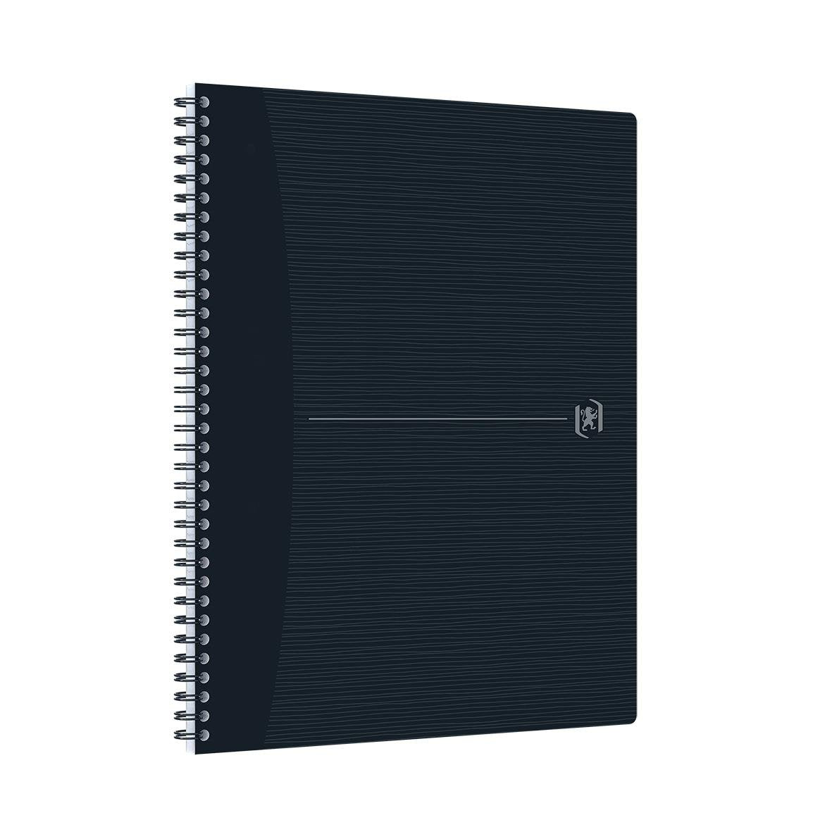 Kollegieblock Oxford Origins Linjerat 70 Blad Svart A4+ 90g