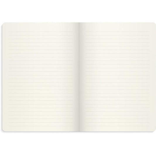 Anteckningsbok Burde Deluxe Flower Linjerad A5